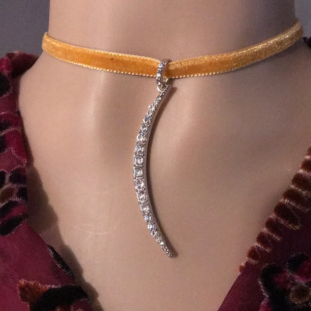 Crescent Moon Choker